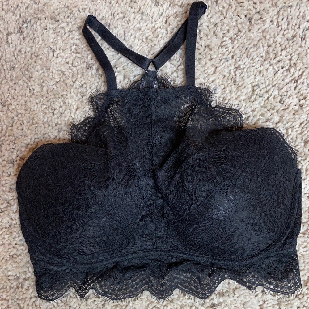 Victoria’s Secret push-up black bralette small